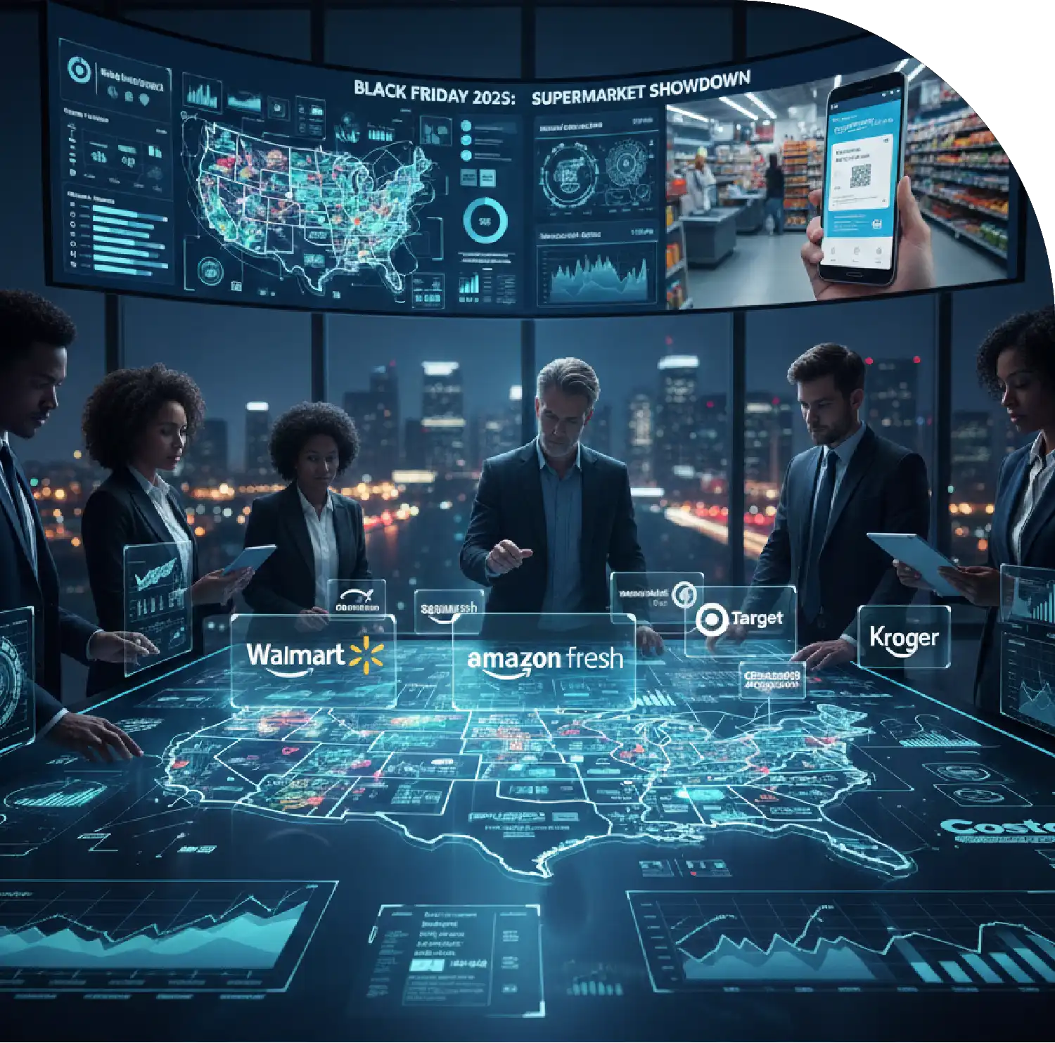 Supermarket Chains Showdown 2025